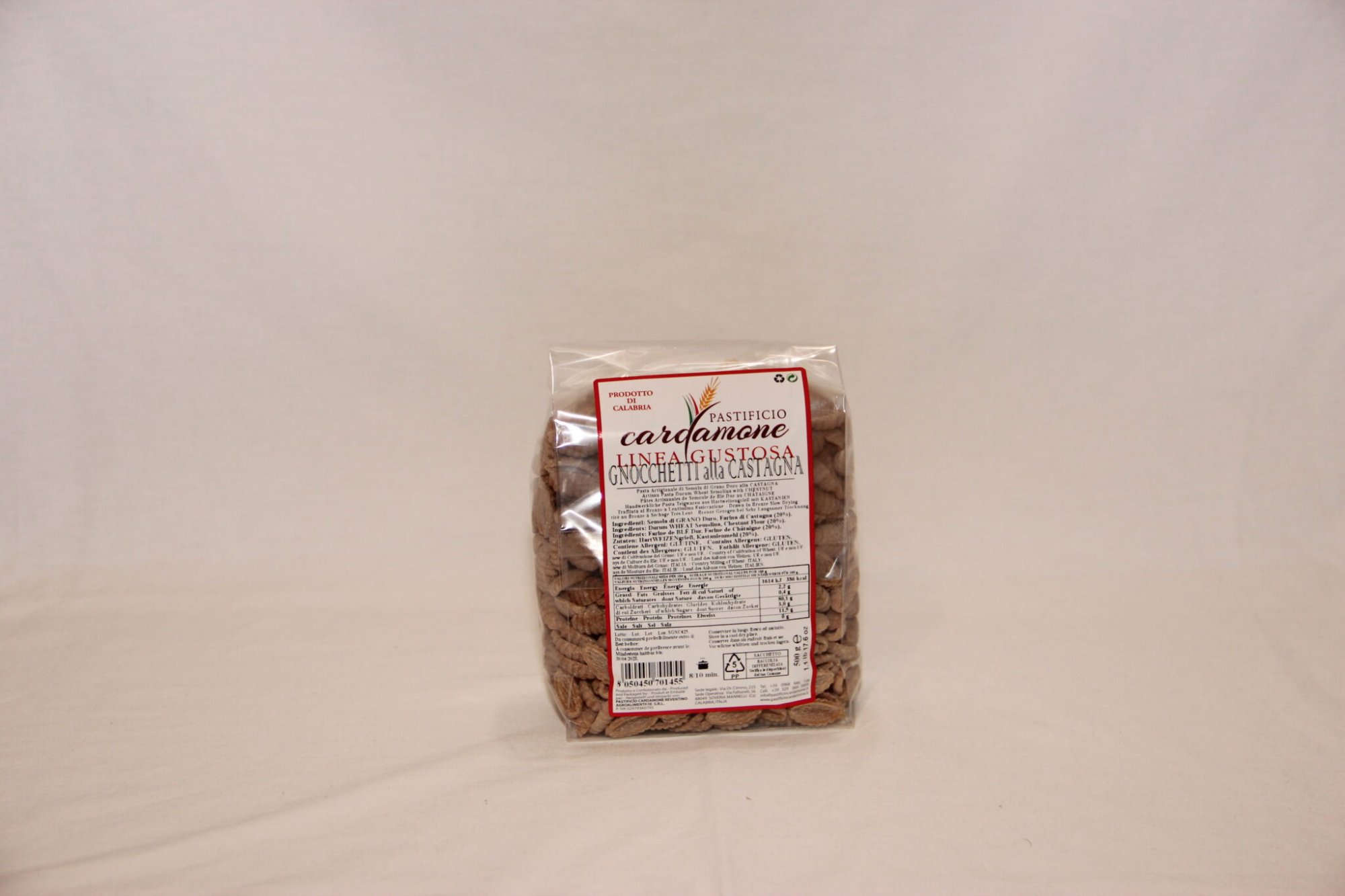 Gnocchetti alla castagna