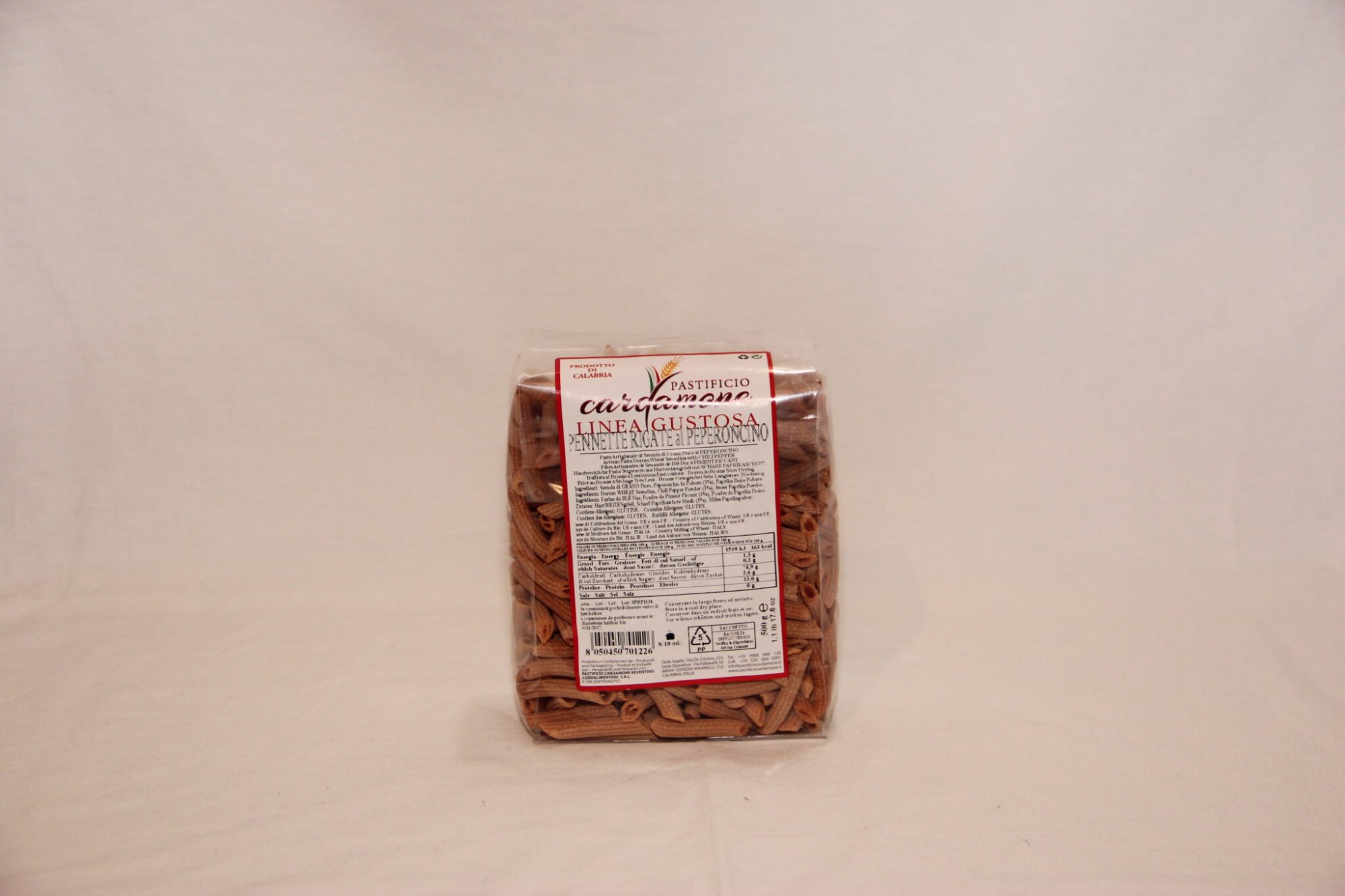 Pennette rigate al peperoncino