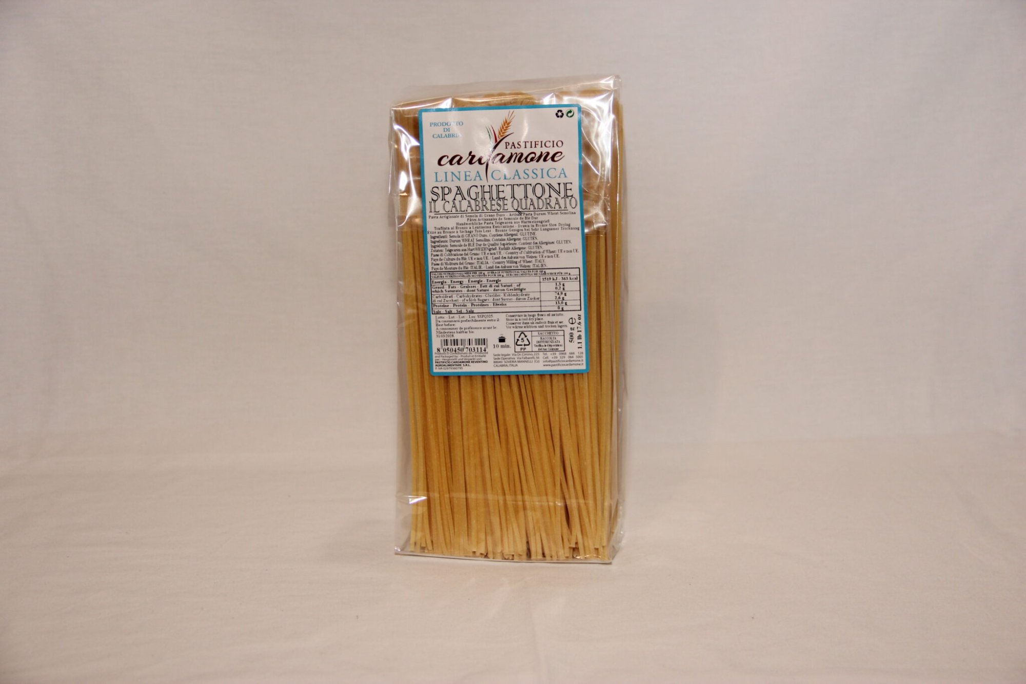 Spaghettone quadrato